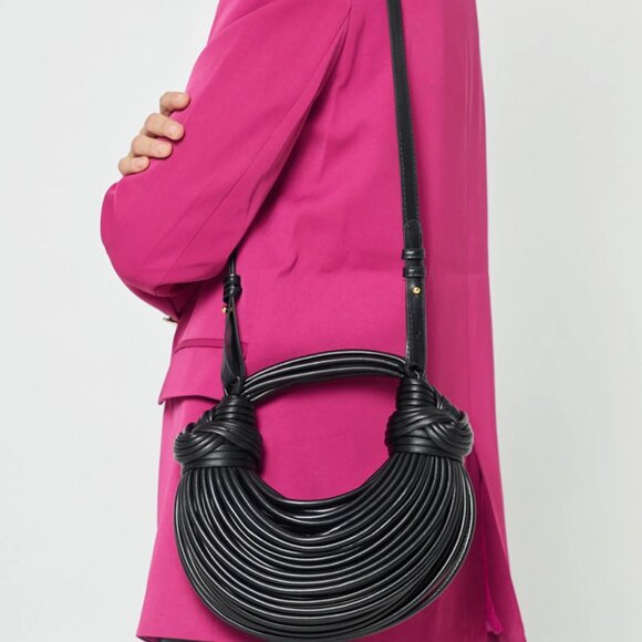 Few Moda | Ally Double Knot Bag | Black - Picture 5 of 5